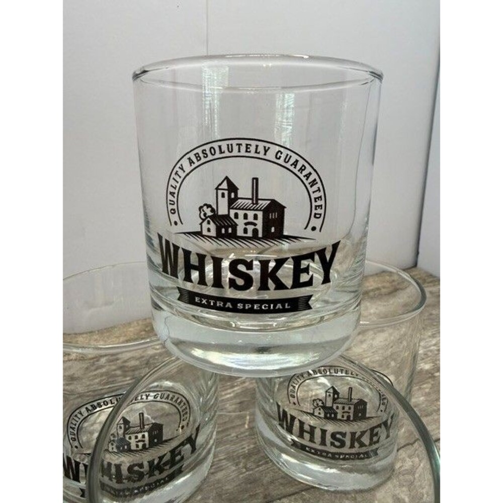 Set Of 4 Cristar Lexington Extra Special 11oz Whiskey Glasses-RARE-NEW-